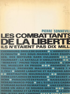 cover image of Les combattants de la liberté